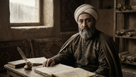 Portrait of Mírzá Yaḥyá (Subh-i-Azal)