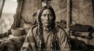Portrait of Crazy Horse