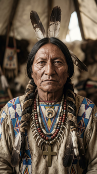 Portrait of Sitting Bull