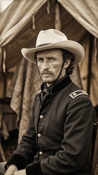 Portrait of George Armstrong Custer
