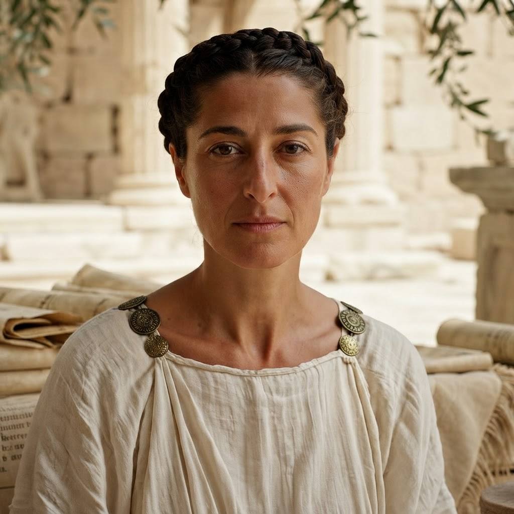 Portrait of Diotima of Mantinea