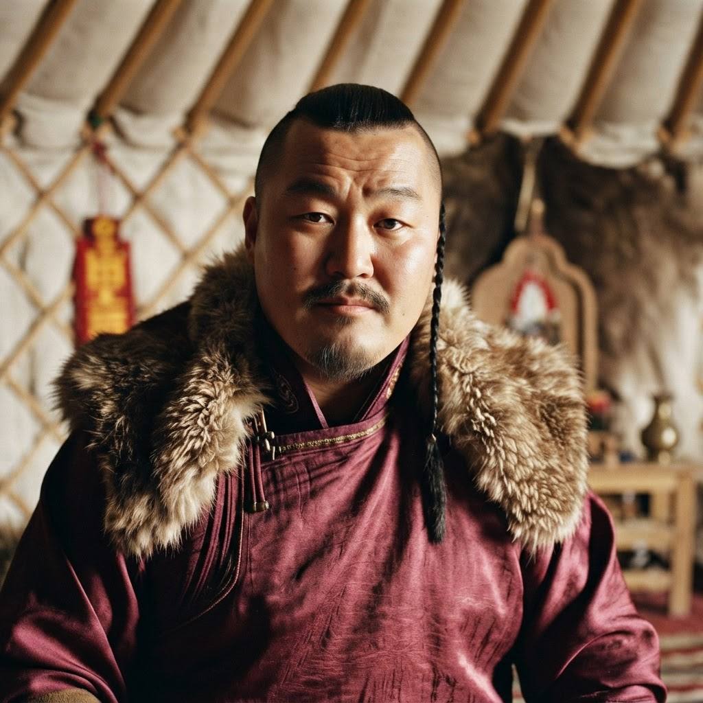 Portrait of Genghis Khan