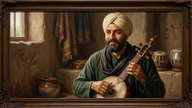 Portrait of Bhai Mardana