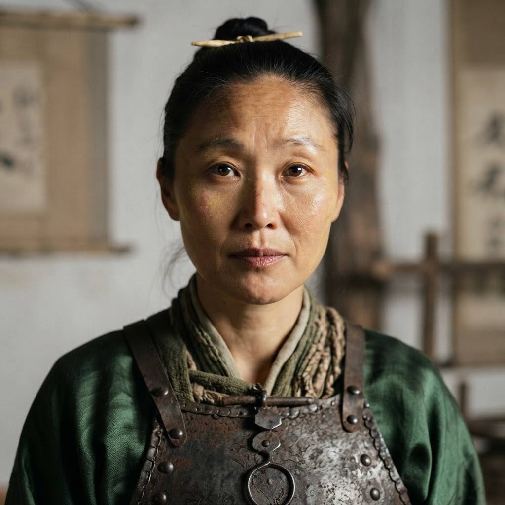 Portrait of Hua Mulan
