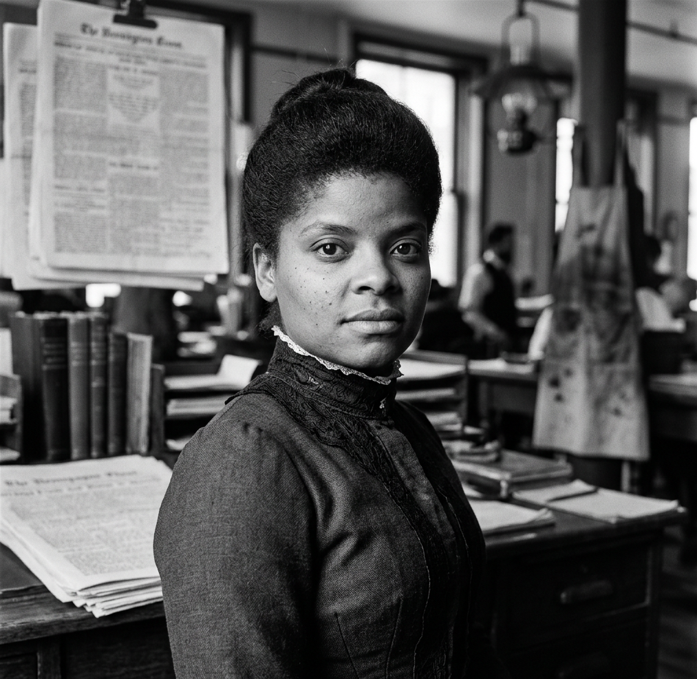 Portrait of Ida b Wells