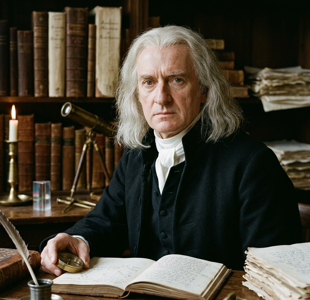 Portrait of Isaac Newton