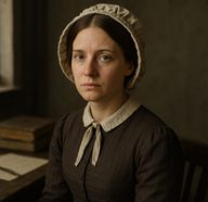 Portrait of Charlotte Brontë