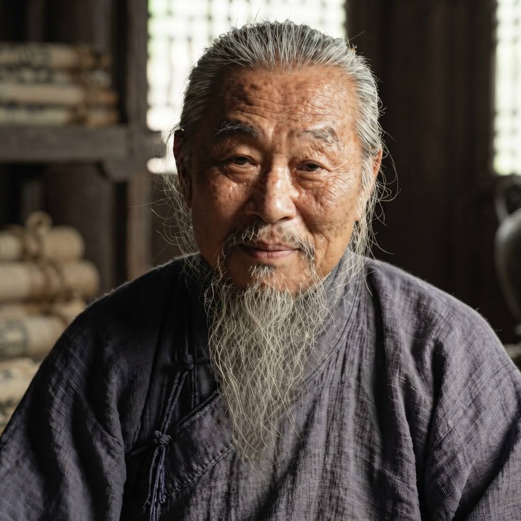 Portrait of Laozi (Lao-Tzu)