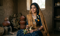 Portrait of Radha