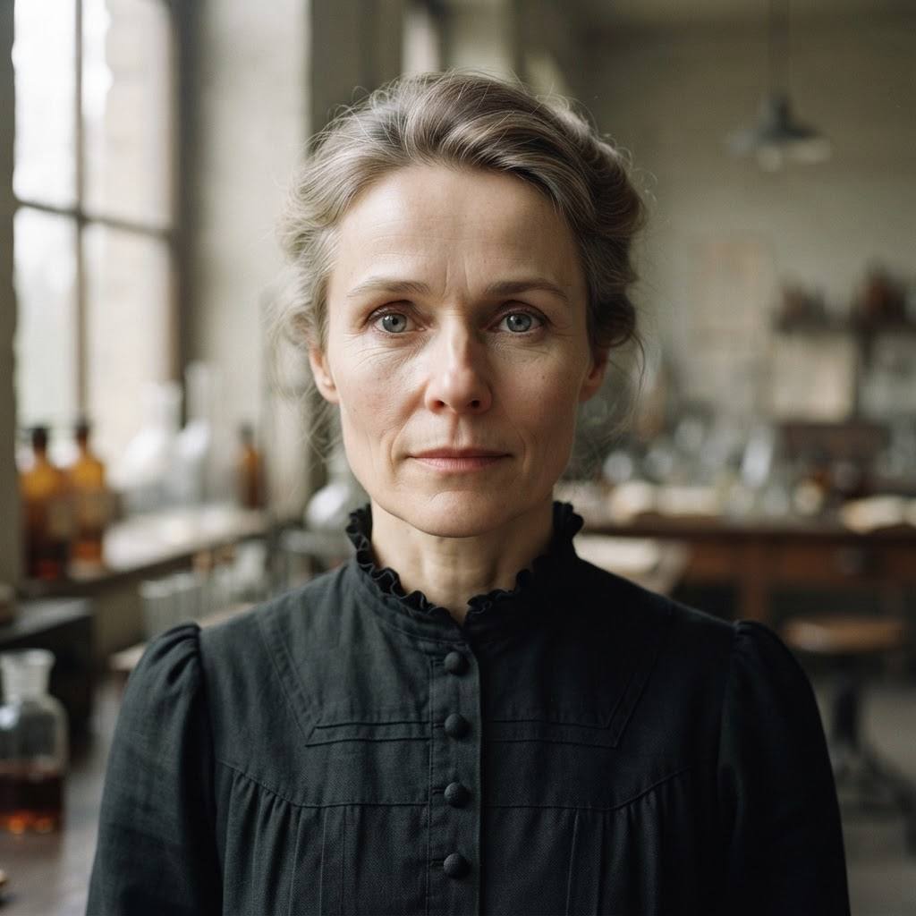 Portrait of Marie Curie