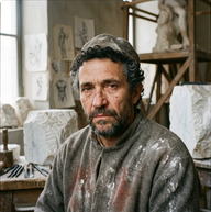 Portrait of Michelangelo