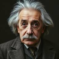 Portrait of Albert Einstein