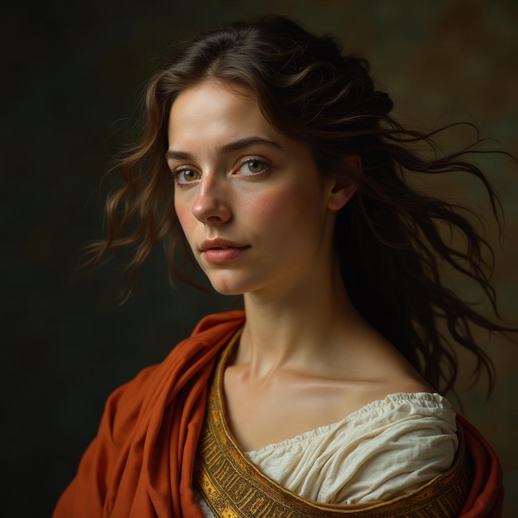 Portrait of Diotima of Mantinea