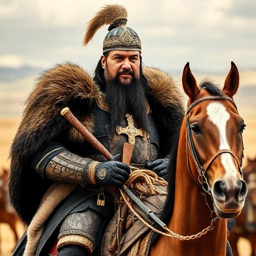 Portrait of Genghis Khan