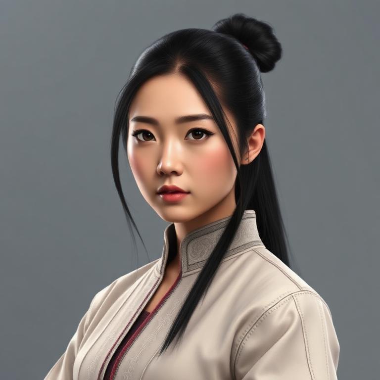 Portrait of Hua Mulan