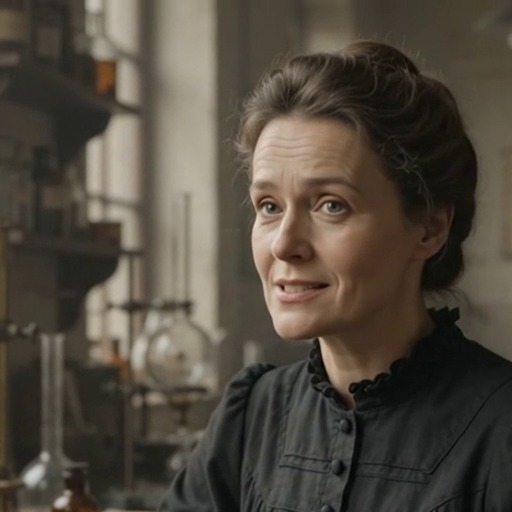 Portrait of Marie Curie