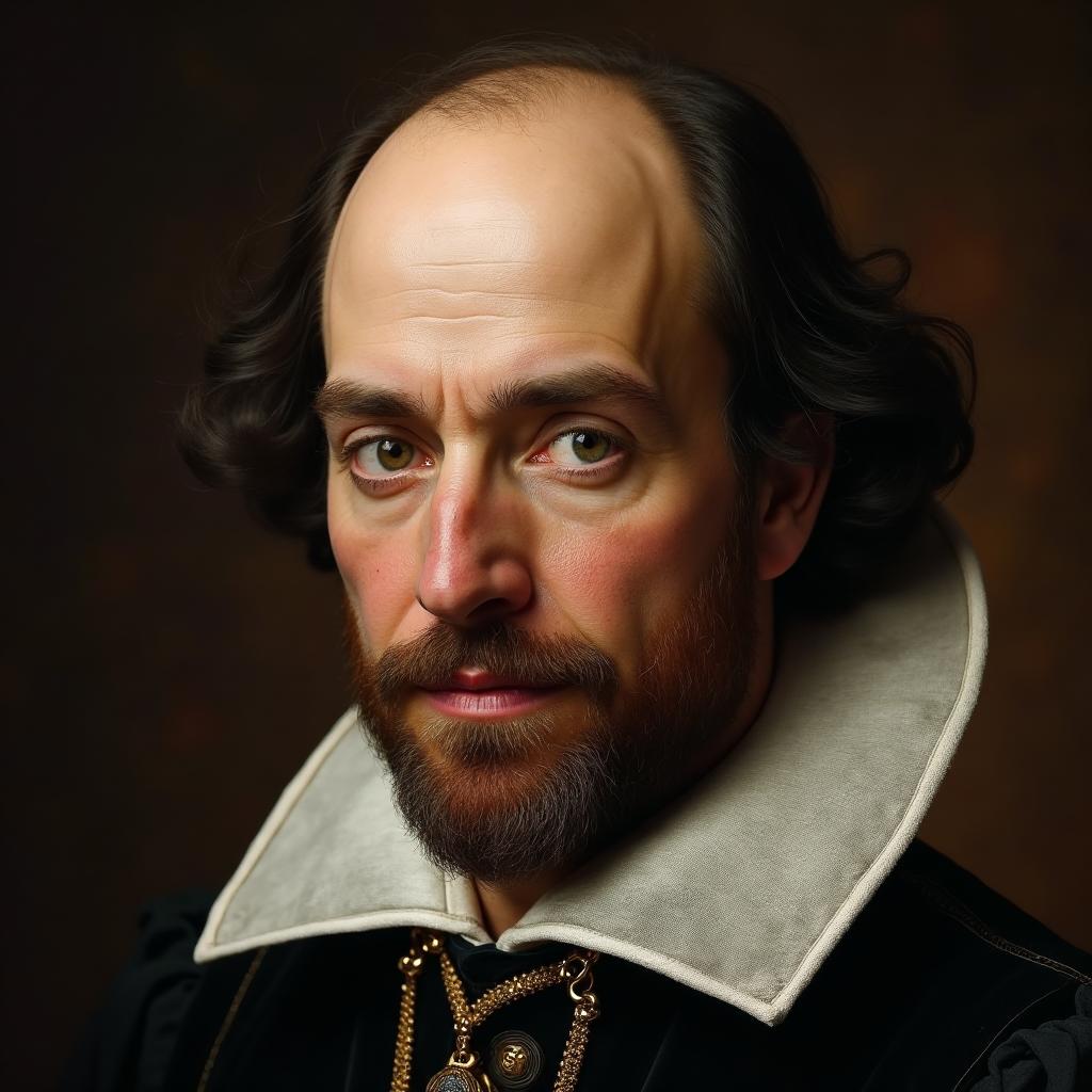 Portrait of William Shakespeare